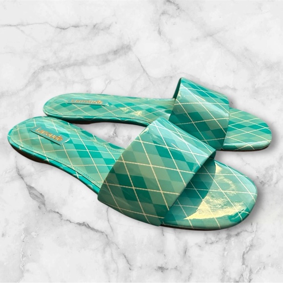 Larroude Ivy women’s sandals sz 7 NWOT made in Brazil - Picture 2 of 4